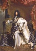 Hyacinthe Rigaud Portrait of Louis XIV France oil painting artist